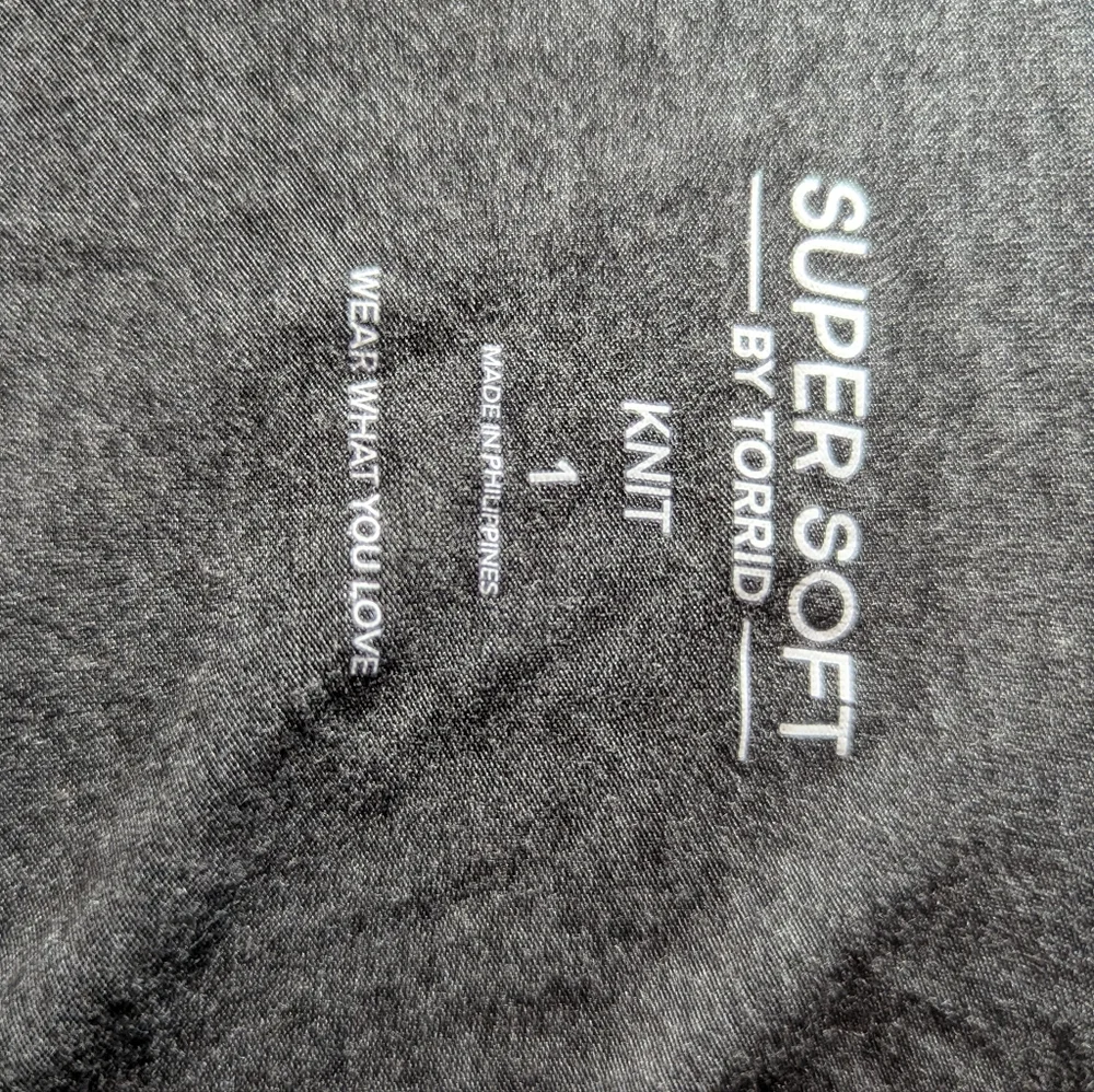 Torrid Super Soft Knit in Charcoal - Picture 6 of 6